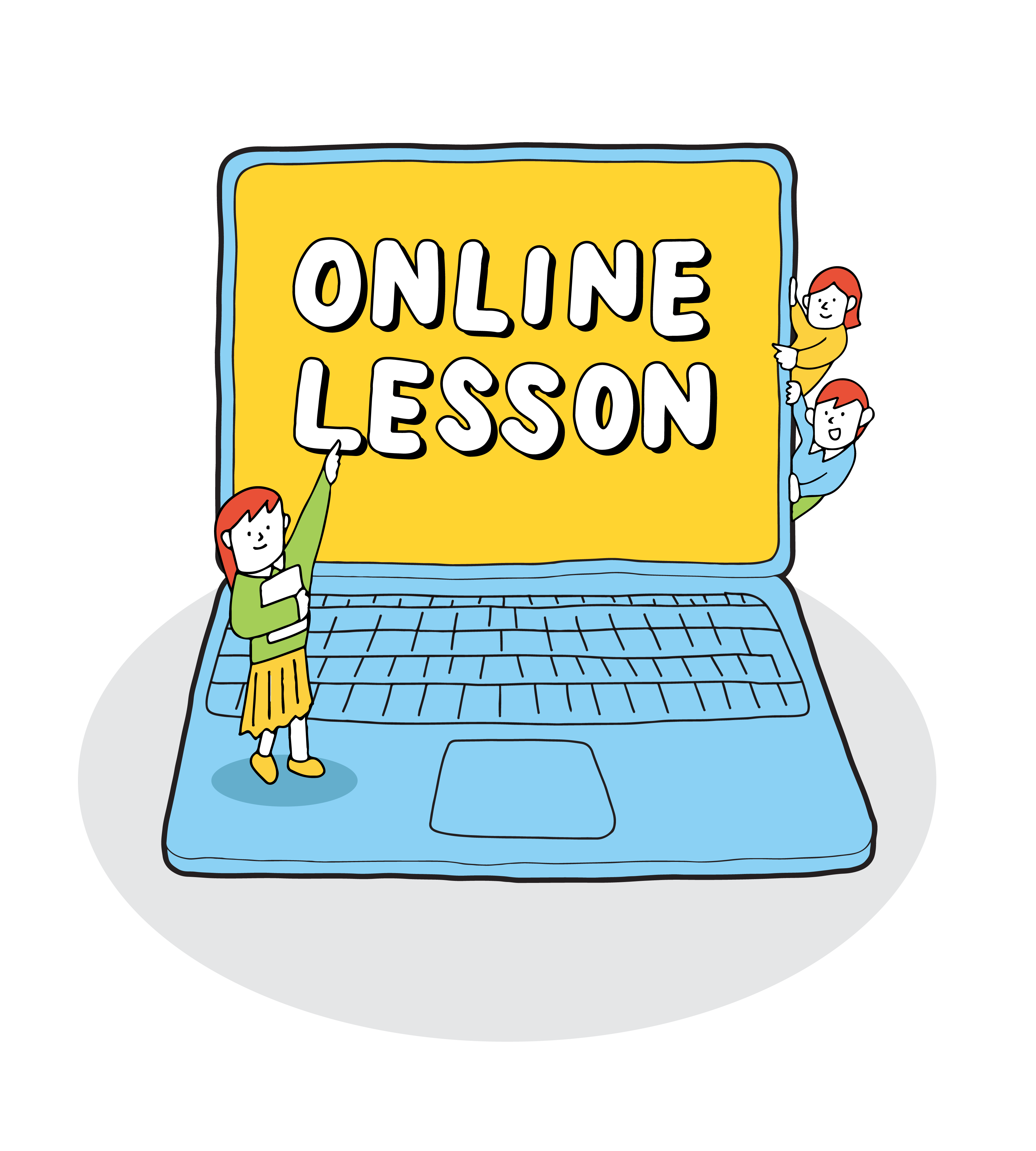 ภาพ access online lessons